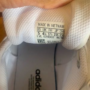 Adidas metallic sneakers